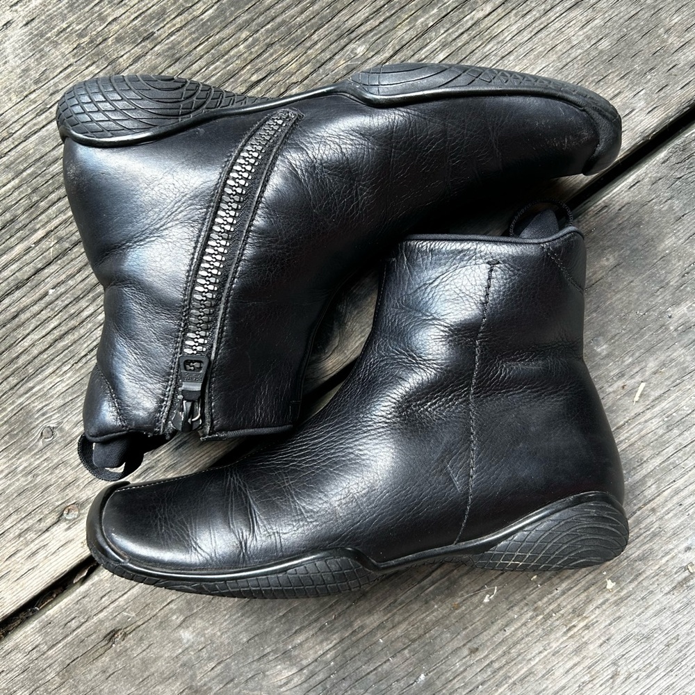 Prada Black Ankle Boots - Picture 5 of 14